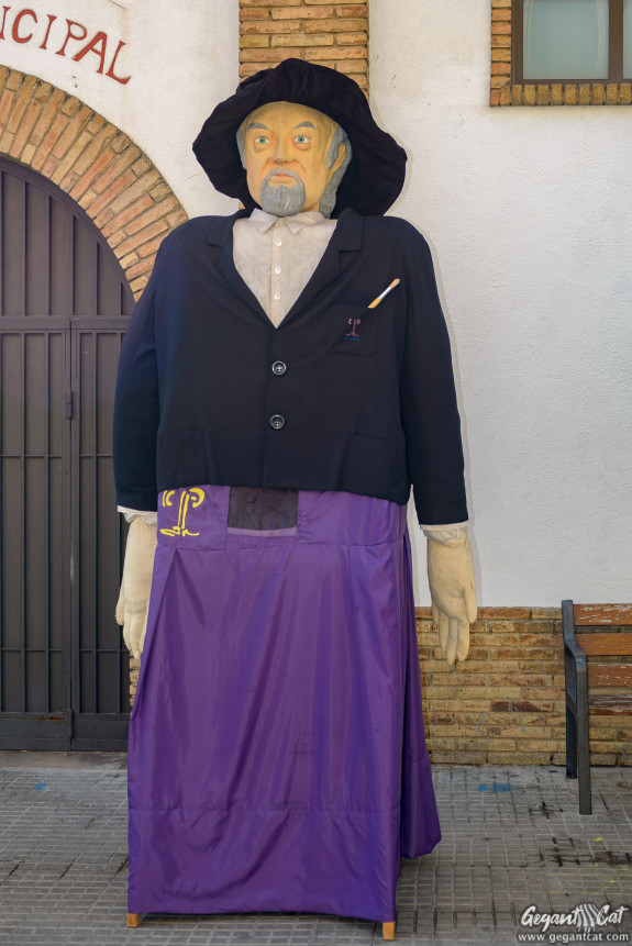 Gegant de l'escola Joan Abelló de Mollet