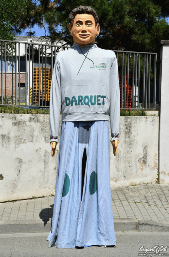 Gegant de l'Escola Puig d'Arques de Cassà de la Selva