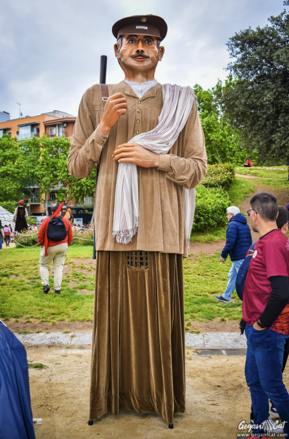 Gegant del Barri de Cirera de Mataró