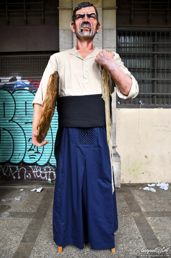 Gegant del barri de l'Havana de Mataró