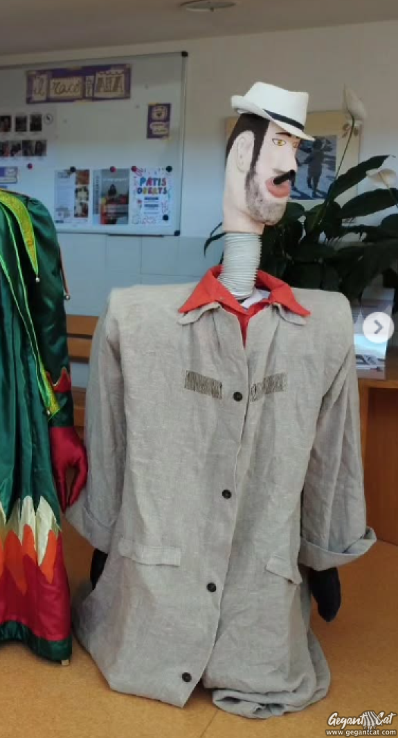 Gegant Inspector Gadget de Santa Coloma de Queralt