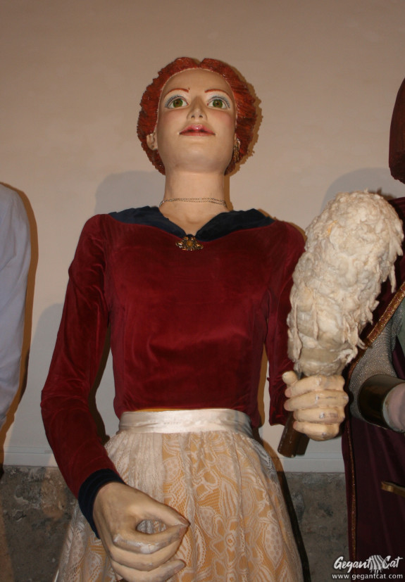 Geganta de la Colònia Estabanell de Camprodon