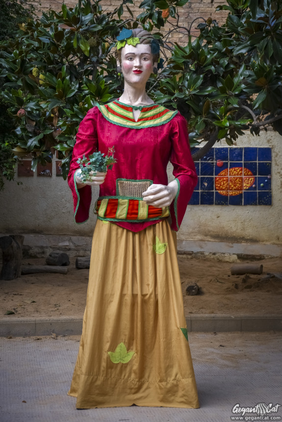 Geganta de l'escola Heura de Barcelona