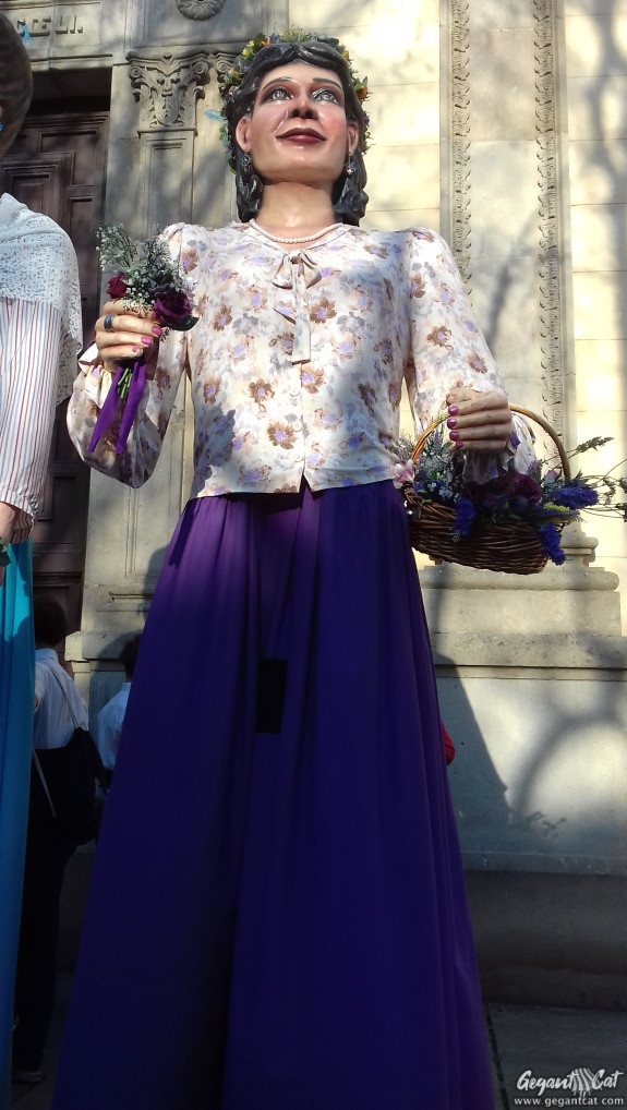 Geganta del Barri del Palau de Mataró