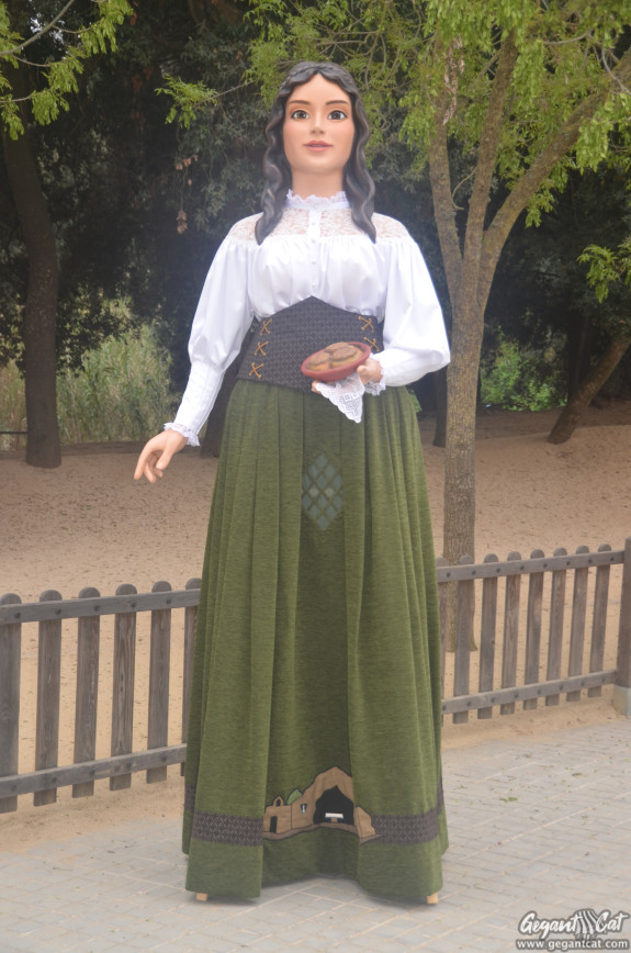 Geganta Lourdes d'Arenys de Munt