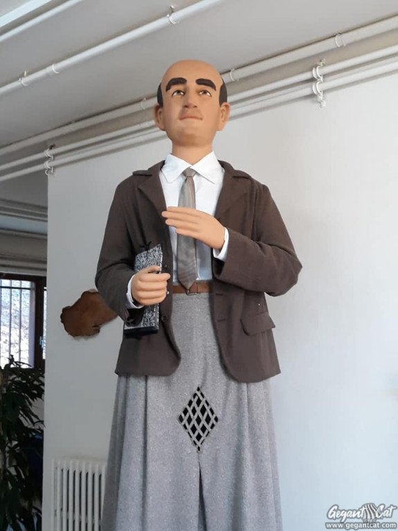 Gegantó mestre Josep Gras de Sant Llorenç Savall
