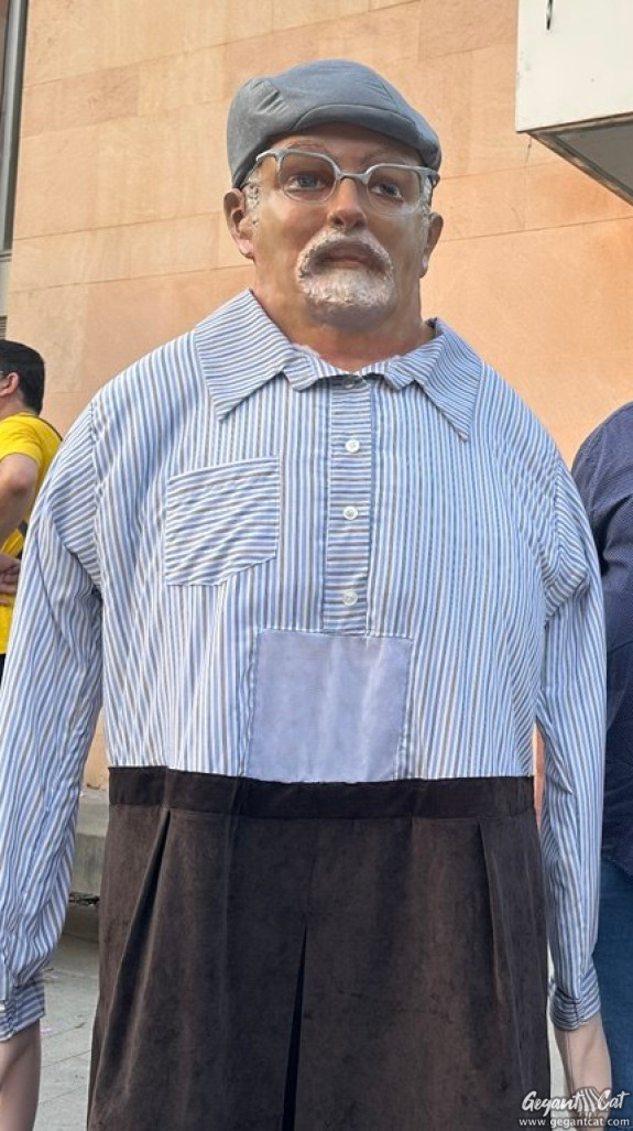 Gegantó Pepe Sánchez de Montbui