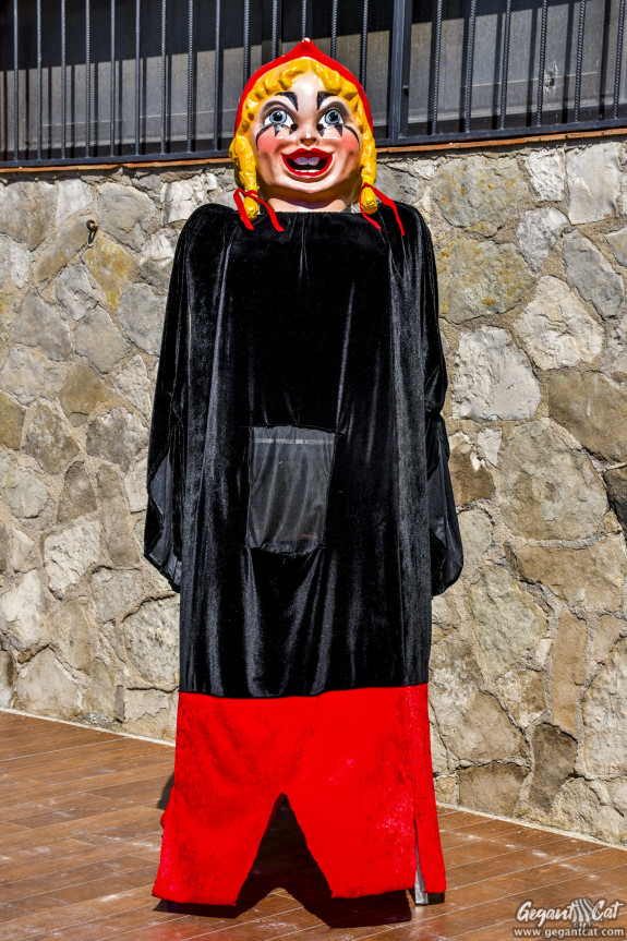 Gegantona del Restaurant Nou Urbisol