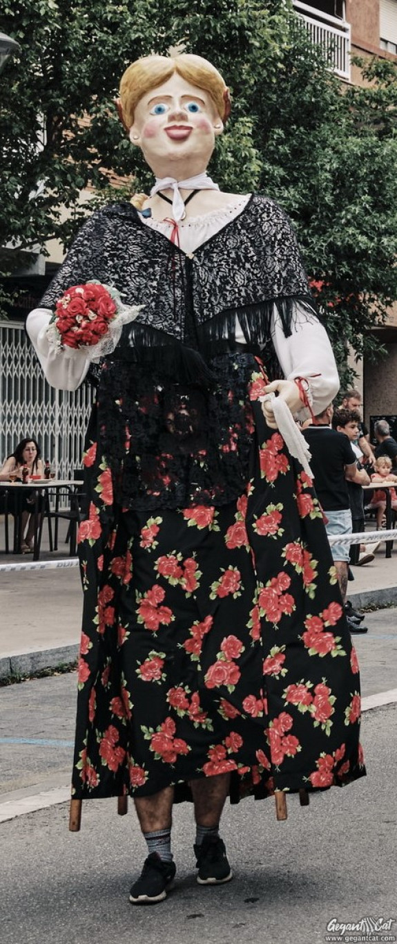 Gegantona Mariona de Barberà del Vallès