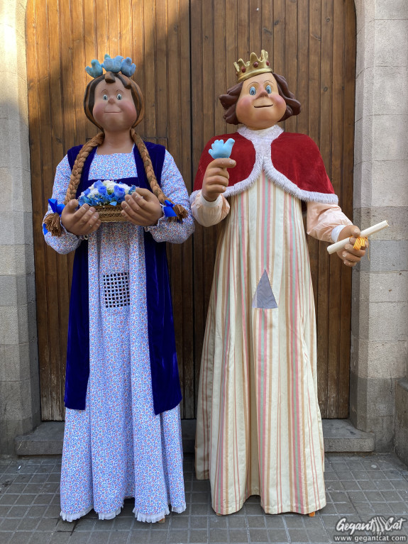 Gegantons de les Colònies Jordi Turull de Barcelona