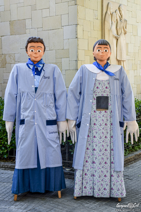 Gegantons del Col·legi Lestonnac de Mollet del Vallès