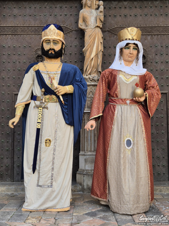 Gegants bizantins de la Plaça del Pallol de Tarragona