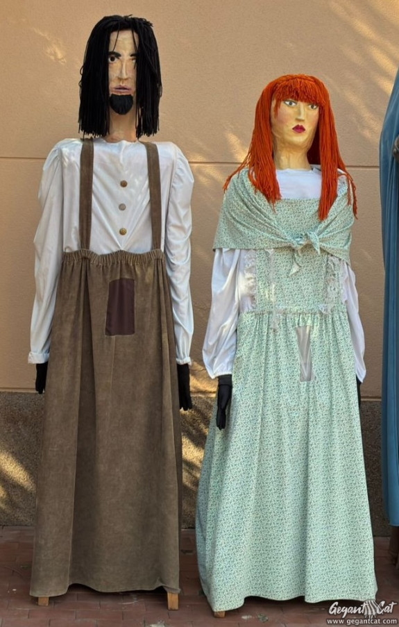 Gegants de l'escola Sant Vicenç de Mollet