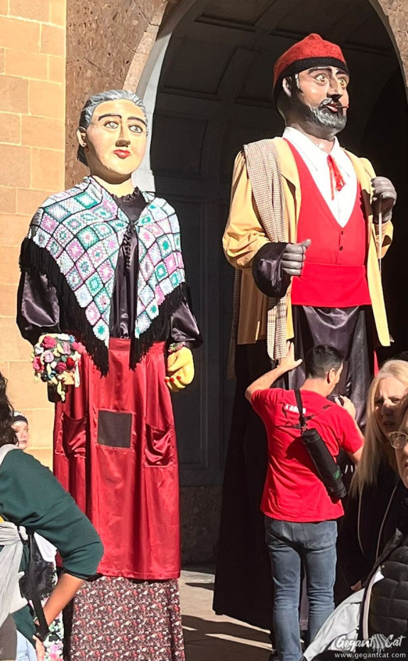Gegants de Mollerussa (Lo Parrot i la Marieta)