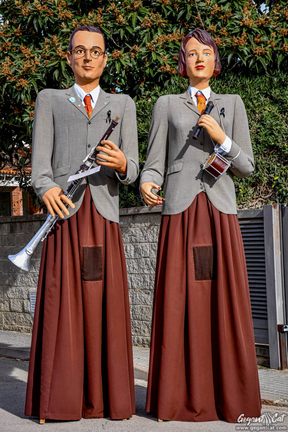 Gegants de Riudellots de la Selva