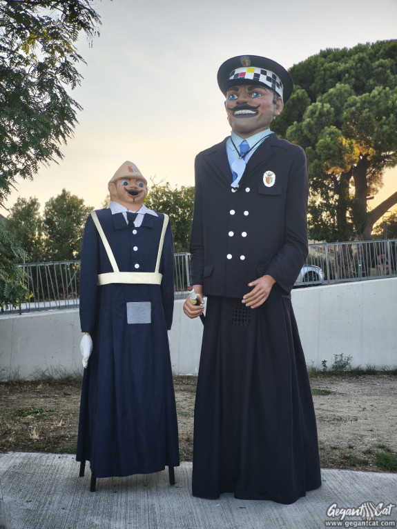 Gegants del carrer Sant Bru de Mataró