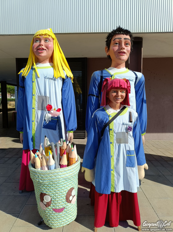 Gegants del Col·legi Mare de Déu del Carme del Prat de Llobregat