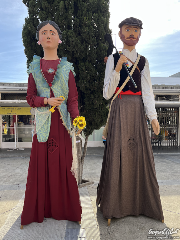 Gegants del Pla de Santa Maria