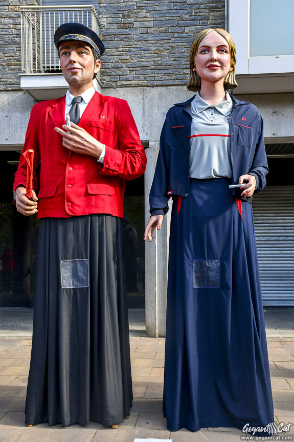 Gegants dels Ferrocarrils de la Generalitat de Catalunya