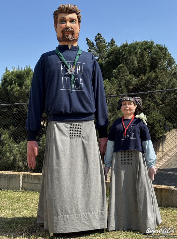 Gegants Nous de l'Esplai Itaca de Teià