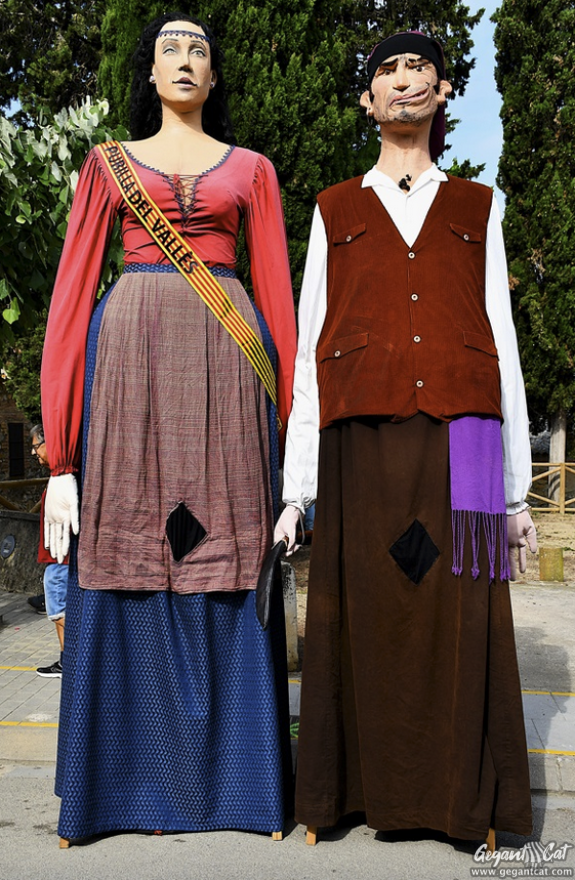 Gegants nous de Sant Llorenç Savall