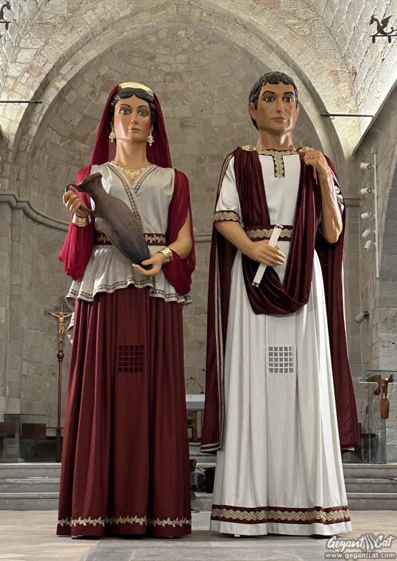 Gegants Romans de Caldes de Malavella