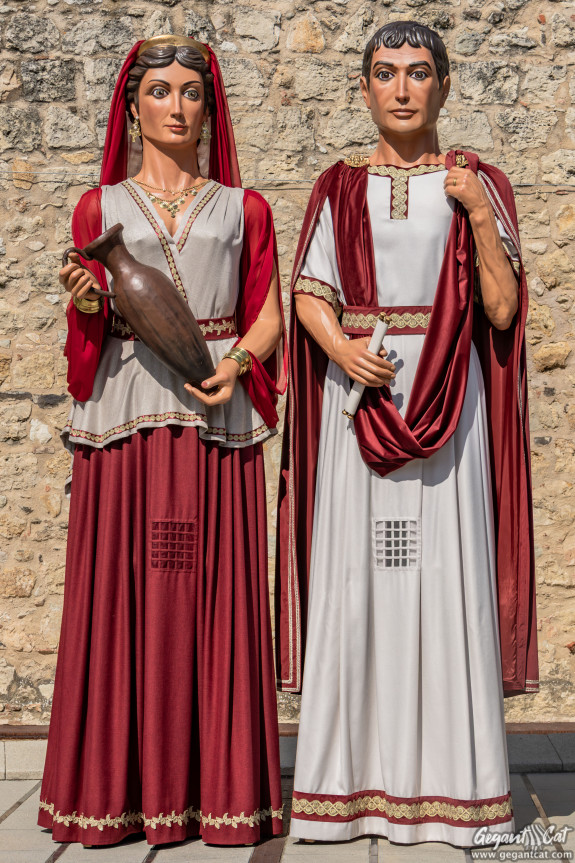 Gegants Romans de Caldes de Malavella