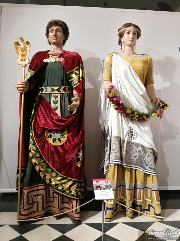 Gegants Romans de la Paeria de Lleida