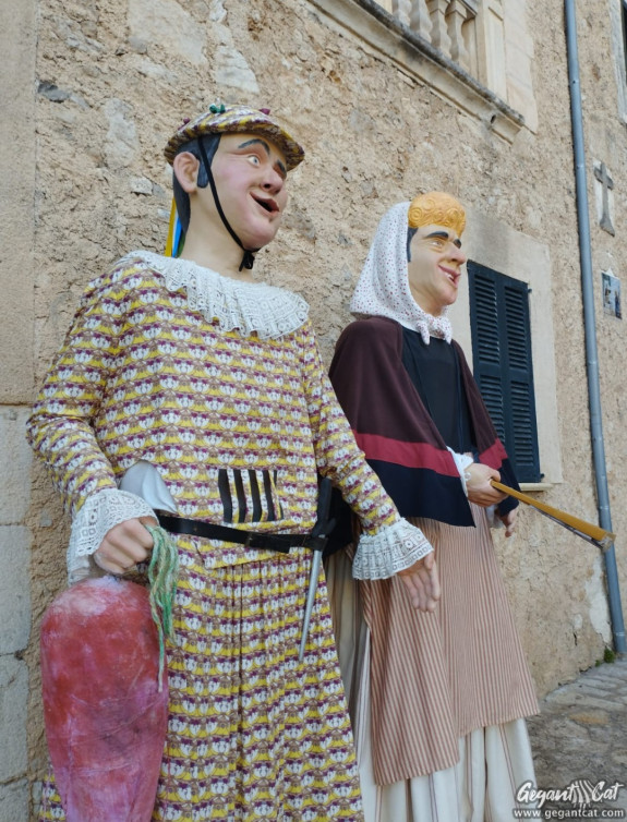 Gegants Tamborino i Mustaca de Sencelles