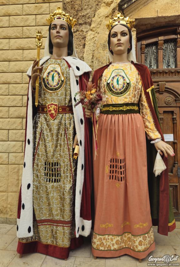 Gegants vells de Sant Quintí de Mediona
