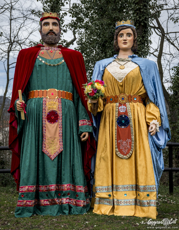 Gegants Vells del Barri de Sant Cristòfor i Mas Bernat d'Olot